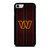 WASHINGTON COMMANDERS NFL METAL STRIPE iPhone SE 2022 Case Cover