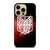 ATTACK ON TITAN LOGO RED iPhone 14 Pro Max Case Cover