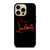 CHRISTIAN LOUBOUTIN RED LOGO iPhone 14 Pro Max Case Cover