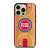 DETROIT PISTONS NBA ARENA iPhone 14 Pro Max Case Cover