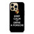 KEEP CALM AND DRIVE PORSCHE iPhone 14 Pro Max Case Cover