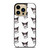 KUROMI CAT ANIME PATTERN iPhone 14 Pro Max Case Cover