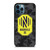 NASHVILLE SC MLS BLACK CAMO iPhone 12 Pro Max Case Cover