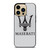 MASERATI FLAT LOGO 2 iPhone 14 Pro Max Case Cover