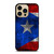 PUERTO RICO RUSTY FLAG iPhone 14 Pro Max Case Cover