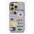 SKATEBOARD BRAND STICKER COLLAGE iPhone 14 Pro Max Case Cover