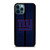 NEW YORK GIANTS NFL METAL STRIPE iPhone 12 Pro Max Case Cover