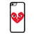 HEART BREAK COMME DES GARCONS iPhone SE 2022 Case Cover