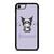 KUROMI CAT ANIME iPhone SE 2022 Case Cover