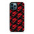NIKE BOX BLACK PATTERN iPhone 12 Pro Max Case Cover