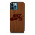 NIKE SKATEBOARD WOODEN LOGO iPhone 12 Pro Max Case Cover