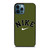 NIKE SWOOSH VINTAGE ARMY iPhone 12 Pro Max Case Cover