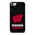 WISCONSIN BADGERS UNIVERSITY FOOTBALL iPhone SE 2022 Case Cover