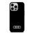 AUDI CAR LOGO BLACK iPhone 14 Pro Case Cover