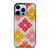 KATE SPADE JACQUARD PINK YELLOW iPhone 13 Pro Max Case Cover