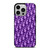 DIOR LOGO PURPLE iPhone 14 Pro Case Cover