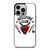 HELLFIRE CLUB STRANGER THING WHITE iPhone 14 Pro Case Cover