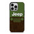 JEEP GREEN RUSTY LOGO iPhone 14 Pro Case Cover
