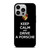 KEEP CALM AND DRIVE PORSCHE iPhone 14 Pro Case Cover