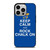KEEP CALM AND ROCK CHALK KANSAS JAYHAWKS iPhone 14 Pro Case Cover