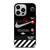 NIKE AIR JORDAN OFF WHITE STRIPES iPhone 14 Pro Case Cover NIKE AIR JORDAN OFF WHITE STRIPES iPhone 14 Pro Case Cover