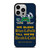 NOTRE DAME BLEED BLUE AND GOLD iPhone 14 Pro Case Cover