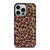 PINK LEOPARD GLITTER SKIN iPhone 14 Pro Case Cover