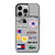 SKATEBOARD BRAND STICKER COLLAGE iPhone 14 Pro Case Cover