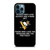 PITTSBURGH PENGUINS NHL HOCKEY FANS iPhone 12 Pro Max Case Cover