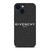 GIVENCHY PARIS LOGO PATTERN iPhone 14 Plus Case Cover