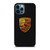 PORSCHE AUTOMOBILE CARBON FIBER iPhone 12 Pro Max Case Cover