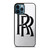 ROLLS ROYCE METAL LOGO iPhone 12 Pro Max Case Cover