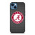 ALABAMA CRIMSON TIDE FOOTBALL METAL iPhone 14 Case Cover