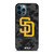 SAN DIEGO PADRES BASEBALL BLACK CAMO iPhone 12 Pro Max Case Cover SAN DIEGO PADRES BASEBALL BLACK CAMO iPhone 12 Pro Max Case Cover