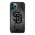 SAN DIEGO PADRES BASEBALL MLB WOOD LOGO iPhone 12 Pro Max Case Cover