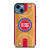 DETROIT PISTONS NBA ARENA iPhone 14 Case Cover