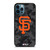 SAN FRANCISCO GIANTS BASEBALL BLACK CAMO iPhone 12 Pro Max Case Cover