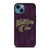 KANSAS STATE WILDCATS FOOTBALL LOGO iPhone 14 Case Cover