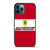 SCUDERIA FERRARI FORMULA ONE F1 RACING iPhone 12 Pro Max Case Cover