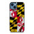 MARYLAND STATES FLAG iPhone 14 Case Cover