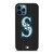 SEATTLE MARINERS BASEBALL BLACK iPhone 12 Pro Max Case Cover