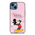 MICKEY MOUSE DISNEY QUOTES iPhone 14 Case Cover