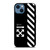 OFF WHITE USA STRIPE iPhone 14 Case Cover