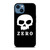 ZERO SKATEBOARDS LOGO iPhone 14 Case Cover