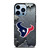 HOUSTON TEXAS BROKEN METAL iPhone 13 Pro Max Case Cover