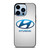 HYUNDAI SILVER LOGO iPhone 13 Pro Max Case Cover