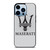 MASERATI FLAT LOGO 2 iPhone 13 Pro Max Case Cover
