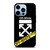 OFF WHITE YELLOW LABEL iPhone 13 Pro Max Case Cover