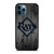 TAMPA BAY RAYS BASEBALL MLB WOOD LOGO iPhone 12 Pro Max Case Cover