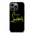 CHRISTIAN LOUBOUTIN GOLD LOGO iPhone 13 Pro Case Cover
